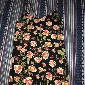 Floral short dress!
